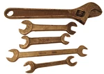 4 Vintage Open End Wrenches 10" Crescent Germany Usa Rlvmb. Fixed Price $15.00.