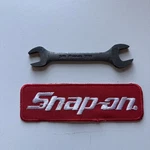 Snap On J2428 3/8" X 7/16" Low Torque Short Handle Double Open End Wrench. Fixed Price $17.95.