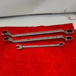 (3) 12 Point Walden Sae Offset Double Box End Wrench 5/8" - 1" Vtg. Fixed Price $24.98.