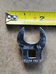 Snap-on Tools FC24A 3/8" Drive 3/4" Crowfoot Socket Usa. Fixed Price $21.95.