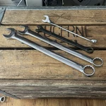 Snap-on Wrench Lot Chrome/ Industrial Finish 3/4 11/16 7/16 2 Goex. Fixed Price $54.95.