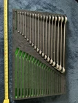 Snap Flank Drive Combination Wrench SET,,,5/16- .some Surface Rust. Fixed Price $699.00.