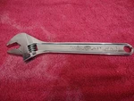 New Snap-on Tools Usa Style 12" Length Chrome Smooth Jaw Adjustable Wrench AD12C. Fixed Price $142.20.