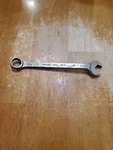 Mac Tools Sabina 9/16" 12PT Sae Chrome Angle Head Combination Wrench CA18. Fixed Price $14.00.