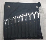 Specialty Open Boxed End Chrome Wrench Set 10MM To 19MM Revolution Velcro Case. Fixed Price $49.00.
