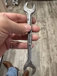 Williams 9/16" X 5/8" Open End Wrench Superrench A1727 Usa. Fixed Price $9.00.