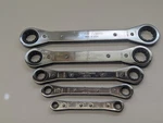 Craftsman 5PC Ratchet Wrench Set 42161 42162 42163 42164 42165 Tool 1/4"-7/8". Fixed Price $44.95.