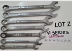 Craftsman Series Vintage Combination Wrench Set 7 Piece Old Tool Lot. Fixed Price $57.87.