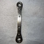 Vintage Bonney RB-1618 Ratcheting Box Wrench 1/2 9/16 Point Made Usa. Fixed Price $14.50.