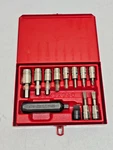 Snap-on PIT3120EB 1/2" 12-PIECE Impact Driver Set In Metal Box. Fixed Price $299.99.