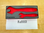 Snap-on Tools Red Foam Organizer For 6" & 10" Soft Grip Adjustable Wrenches. Fixed Price $34.95.