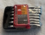Mac Tools 14 Pc. Metric 12 Pt. Stubby Reversible Ratcheting Wrench Set. Fixed Price $310.00.