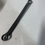Snap On 9/16"-5/8" 12PT Industrial Finish Offset Box End Wrench GXV-1820. Fixed Price $19.00.