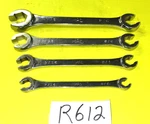 Mac Tools 4 Piece Sae. Flare-nut Double End Line Wrenches Degree Offset. Fixed Price $110.00.