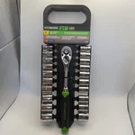 Pittsburgh 21 Piece High Visibility 1/2" Drive Sae/metric Socket Set. Fixed Price $19.95.