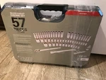 Matco Tools Silver Eagle 1/2 Drive Pc Master Chrome Socket Wrench Set SC57SEA. Fixed Price $297.87.