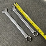 Two Vintage Snap On Wrenches OEX28 OEX26 --- 7/8 13/16. Fixed Price $20.99.
