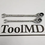 Snap-on Tools New Reversible Flank Drive Plus Ratcheting Wrench Set SOXRR702A. Fixed Price $169.95.