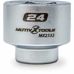 Motivx Tools 24MM Low Profile 3/8" Drive 6 Point Socket. Fixed Price $12.95.