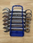 Snap-on Combination Stubby Wrench Set Sae Polished Alloy Steel 6PC 7/16-3/4IN. Fixed Price $139.99.