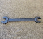 Williams Double Open End Wrench Sae 7/8" 3/4" Bw 731A Black Usa Tool. Fixed Price $7.84.
