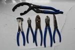 Blue-point Tools Diagonal End Cutter Slip-joint Pliers Oil Filter Set 6PCS. Fixed Price $135.00.