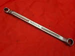 Snap-on XV1214 3/8" 7/16" Point Offset Double Box End Wrench Usa Sae S12. Fixed Price $15.30.