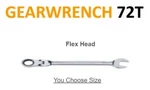 New Gearwrench Flex HEAD-72 Tooth-metric & Sae (you Pick Size). Fixed Price $12.95.