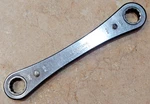Craftsman 13/16'' 7/8'' Double Box End 12 Point Ratcheting Wrench H9-43685 Usa. Fixed Price $6.95.
