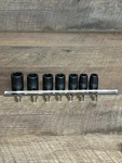 Proto Impact Socket Set 1/2" Drive Sae 7/16 13/16 Usa-new Old Stock. Fixed Price $50.00.