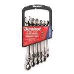 Duralast Sae Flex Head Ratcheting Wrench Set Piece # 64-125. Fixed Price $72.99.