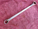 Vintage Crescent 5/8" 3/4" Offset Box End Wrench 12 Point #C8729 Usa. Fixed Price $11.99.