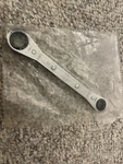 Gray Tools 3/8" 7/16" Point Small Flat Box Ratcheting Wrench. Fixed Price $19.78.