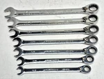 Armstrong Reversable Ratcheting Wrench Set 7 Piece. 3/8" - 3/4" Sae. Fixed Price $149.95.