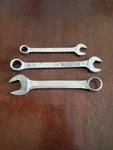 Snap Mac Tools 12MM 5/8" 3/4" Short Combination Wrenchs Lot Of. Fixed Price $30.00.
