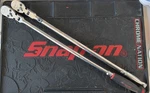Snap On Ratchets 1/2 Drive Flex Head Locking SHLF80 Soft Grip & Chrome 25. Fixed Price $379.99.
