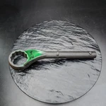 Snap-on X720B 2-1/4" Sae 12-POINT Heavy-duty Offset Box Tubular Wrench. Fixed Price $89.96.