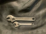 Vintage J.h. Williams Superjustable Wrench Set (2PC) And 6 Inch Usa AP-4. Fixed Price $25.00.