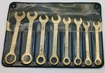 Wards Combination Wrench Set #M-8B 8-PIECE Auto Home With Pouch Vintage. Fixed Price $16.89.