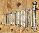 Lot (13) Craftsman Wrench Vintage Flying 6-12PT + Wrong Code Stamp Error. Fixed Price $39.50.