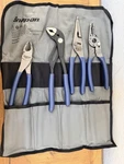 Snap-on Tools Water Pump Pliers Dike Needle Blue Nose Slip Joint Crimper Wire. Fixed Price $300.00.