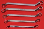 Snap-on 5PC 3/8" 7/8" Sae 12-POINT Flank Drive 60 Deep Offset Box Wrench. Fixed Price $200.95.