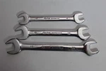 Lot OF(3) Blue Point Tools BDOEM1213 BDOEM1617 BDOEM1819 Double Open End Wrenchs. Fixed Price $34.99.