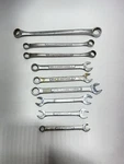 Sears Craftsman Usa Wrenches Sae & Metric Open Closed Assorted Lot Of 9. Fixed Price $17.95.
