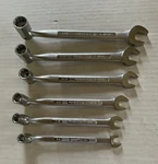 6 Vintage Craftsman V- Series SET.9-4255.COMBINATION Open And Socket.nos. Fixed Price $189.00.