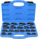 19-PIECE Crowfoot Wrench Set Metric & Standard With Toolbox, Cr-mo Steel. Fixed Price $135.99.