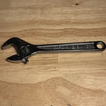 Craftsman Evolv 6" Adjustable Wrench Chrome 16568 Z. Fixed Price $13.95.