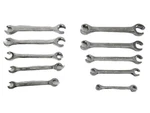 Craftsman Professional K 42099 Metric & Sae 10PC Flare Nut Line Wrench Set - Usa. Fixed Price $249.00.