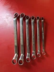 Snap-on Offset Wrench Xom 6PC Set, 8MM To 19MM. Fixed Price $349.00.