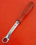 Mac Tools Usa Box Wrench 1/2" 12PT Point Red Hard Handle Read. Fixed Price $44.00.